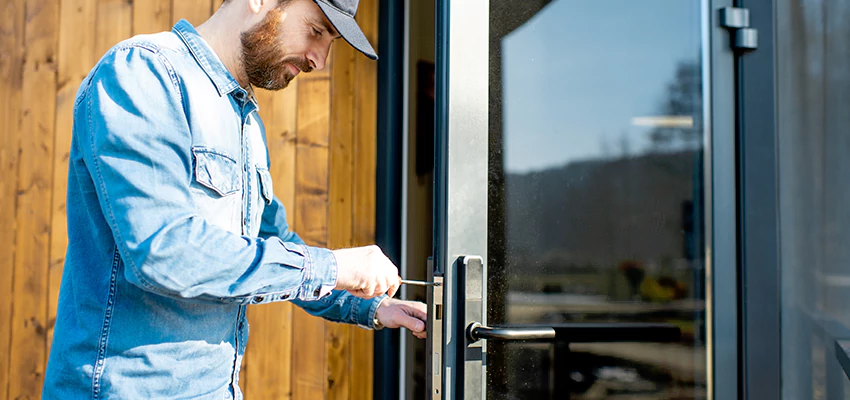 Frameless Glass Storefront Door Locks Replacement in Victorville, CA